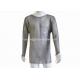 304L Safety 0.52mm Metal Mesh T Shirt With Long Sleeve