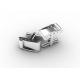 Tagor Jewelry Top Quality Trendy Classic Men's Gift 316L Stainless Steel Cuff Links ADC30