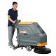 ODM Gym Tile Walk Behind Floor Scrubber Cleaning Machine 60L For Office Buildings