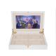 Wood LCD Video Mailer Box For Gift Advertising