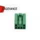 6 Pin Female Unseald Green Automotive Connector For V W