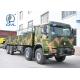 6 X 6  Full Motion Heavy Cargo Trucks With Barrier Bucket And 380HP Engine Strong Axles And Tire euro II/III