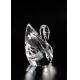 Elegant Luxury Home Accessories Crystal Swan Ornaments Durable
