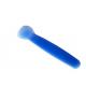  ISO Blue odorless  Silicone Baby Accessories Spoon with excellent flexibility  