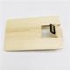 Customized Branding Wooden Card USB flash Drives 16Gb for Promo gifts