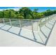 Round Post Stainless Steel Glass Railing For Real Estate Development Companies