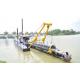 Portable River Sand Dredger Cutter Suction For Sea River Mining Industry