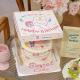 Custom Made Cake Packaging Boxes With Printing And CMYK / Pantone