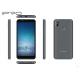5.72 Inch FWVGA Large Display Mobile Phone MicroSD 2+5MP Quad Core 1.3GHz