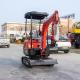 Japan Engine Crawler Mini Hydraulic Excavator Boom Swing 1.8 T Mini Digger