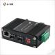 Industrial 10G Ethernet Media Converter With 3R Repeater Equipment