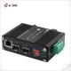 Industrial 1G / 10G SFP+ to SFP+ OEO Converter (3R Repeater) with 1G Ethernet Media Converter Function