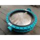 Resilient Seated Industrial Butterfly Valve Lug And Wafer Body Style Chemical Resistant