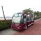 Red Electric Shuttle Bus Electric Car Tour JH-Y06 Model Parameter