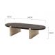 Nordic Modern Hotel Furniture Natural Stone Coffee Table