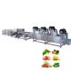 Commercial Restaurant Orange Industrial Equipment Bubble Washer Clean Line Fruit And Vegetable Wash Machine