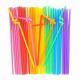PBAT Colorful Eco Biodegradable Corn Straws For Beverage Smoothie