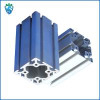 Industrial Aluminum Alloy Profiles 6063-T5 Silver White Alumina Assembly Line Aluminum Profile