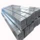 Corrugated Square Tubing Galvanized Steel Hollow Pipe Iron Rectangular Tube