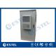 Stainless Steel Outdoor Telecom Equipment Cabinets Weatherproof IP56 Dual Door