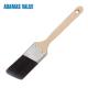 Tapered brush,angled paint brush,professional paint brush with synthetic filament long wooden handle