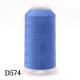 Machine Embroidery Thread 100G Net Weight 4000y Length 120d/2 100% Polyester Durable