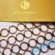 Shiny Interior Decorative Brass Wire Mesh 1m-6m Standard Length