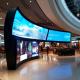 IP65 Curved LED Screen Wall P3 Commercial LED Display Versatile
