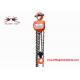 Orange Lifting G80 Manual Chain Pulley Block Hand Tool 2000kg