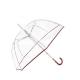 PVC Clear Windproof Straight Handle Umbrella Acrylic Handle