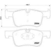 34116850568 BMW Brake Pad Easy Installation Auto Brake System Long Lasting