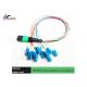 12 Cores MPO-LC/UPC SM OM3  Fiber Patch Cord