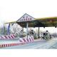 Q355 Toll Booth Construction Punching Toll Plaza Canopy 100mm