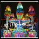 Amusement park portable mini happy jellyfish rides