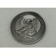 2.5 '' Zinc Alloy 3D Personalized Coins , Antique Nickel Plating