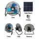 Chargeable Solar Panel Fan AC Charging 3 Durability Eco Friendly
