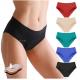 Mid Waist Bamboo Menstrual Underwear Washable 4 Layer Reusable Sanitary Panties