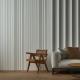 8mm Interlocking Pvc Wall Panel Outdoor High Heat Insulation White