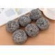 Anti Mildew 410 Stainless Steel Scouring Ball , More Durable Steel Scrubbing Pads