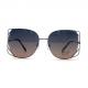 MS079 Retro Square Metal Sunglasses with Scratch-Resistant Polarized Lenses and Spring Hinges