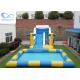 Outdoor Backyard Kids Inflatable Water Slide With Swimming Pool