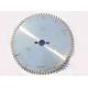 Low Cutting Noise Circular Saw Blades For Wood Cutting Silver Color