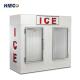 Solid Commercial Ice Cream Freezer Merchandiser Full Automatic Dipping Cabinet Freezer
