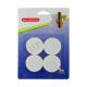 EVA+PU Round Shape Wall Protector Bumper Door Stop With Strong Adhesive