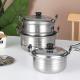 Hot Selling American style Kitchen Cooking Pot Set Stainless Steel Cookware Cooking Soup Pot Set