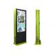 Metal Outdoor Digital Advertising Screens , Outdoor LCD Signs Windows OS 55 Inch