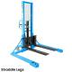 Straddle Hand Pallet Stacker  , Manual Platform Stacker 1000kg