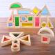 Acrylic Educational 24pcs Rainbow Building Blocks For Kids Gift