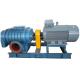 High pressure Horizontal  Tri-lobe Roots Blower for filter system 0.6bar  58.8kpa 132kw