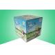 Corrugated Paper Packaging Boxes / Tube Carton Box For Packaging Sanitary Towel